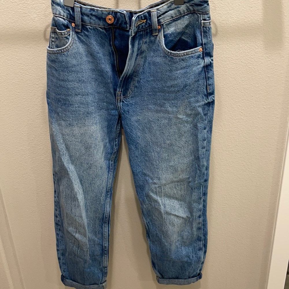 Petite mom jeans